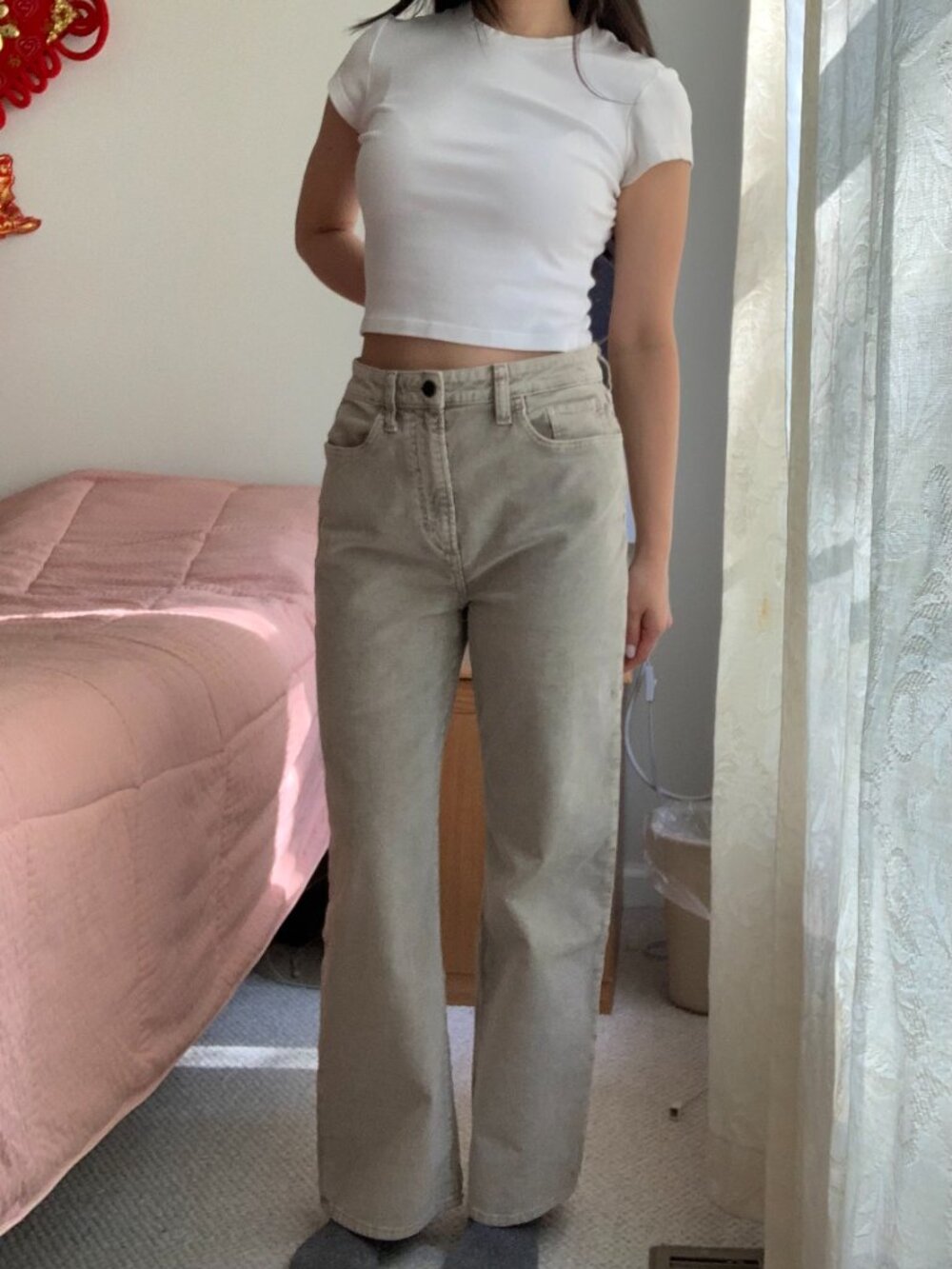 The Blake High Rise Wide Leg Crop Jeans